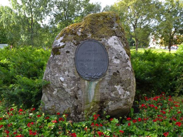 Minnesmerke over falne